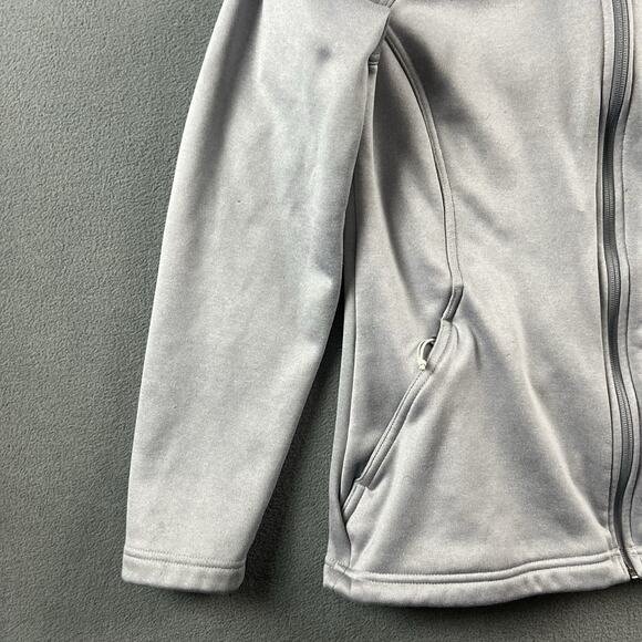 The North Face Jacket Womens Large Gray Agave Full Zip Pockets Outdoor Hiking - Picture 4 of 11